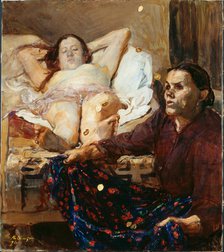 Danae. Artist: Slevogt, Max (1868-1932)