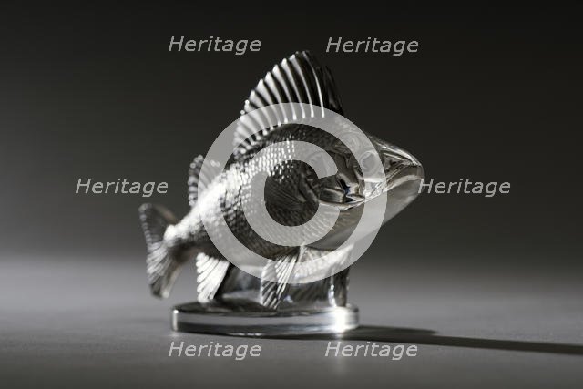 Perche clear Lalique mascot. Creator: Unknown.