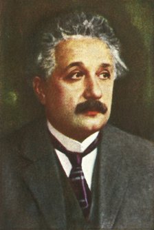 Professor Albert Einstein, c1928. Creator: Unknown.