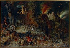 Allegory of fire, 1608-1610. Creator: Brueghel, Jan, the Younger (1601-1678).