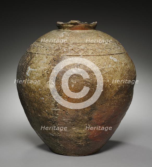 Storage Jar, late 1300s-1400s. Creator: Unknown.