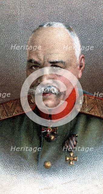 General Mikhail Vasilevich Alexeiev (1857-1918), Russian soldier, 1917. Artist: Unknown