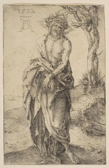 Man of Sorrows with Hands Bound, 1512. Creator: Albrecht Durer.