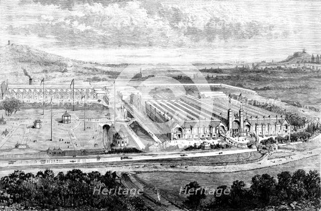 The Edinburgh International Exhibition buildings, 1890. Creator: Unknown.