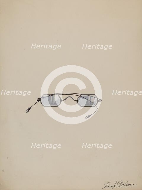 Spectacles, c. 1936. Creator: Frank Nelson.