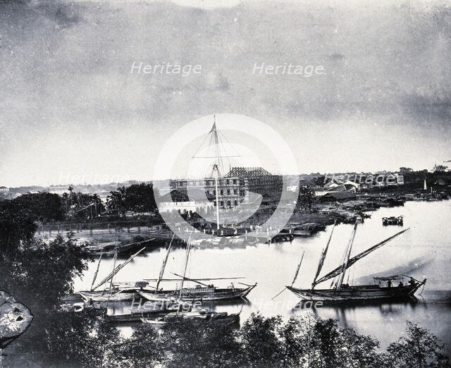 Saigon, Cochin China [Vietnam], 1867, (1981). Creator: Unknown.