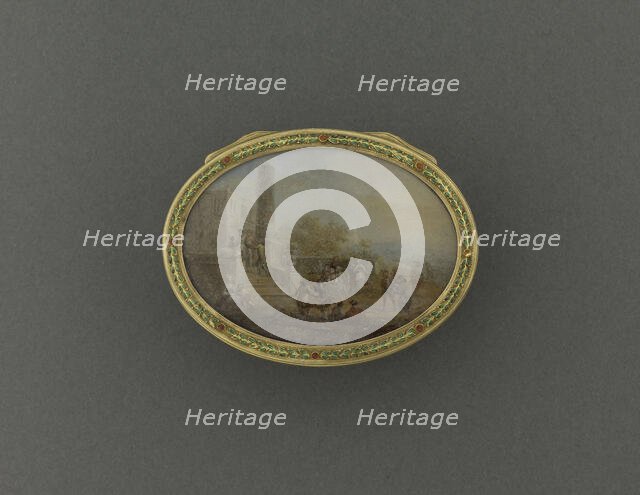 Box, between 1779 and 1780. Creators: Louis-Joachim Colmet de Coutry, Edme Charles de Lioux de Savignac.