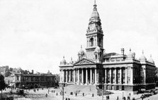 Guildhall, Portsmouth, Hampshire, early 20th century. Artist: Unknown