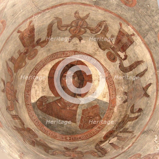 Salvator Mundi (Saviour of the World), 1378. Artist: Theophanes the Greek (ca. 1340-ca. 1410)