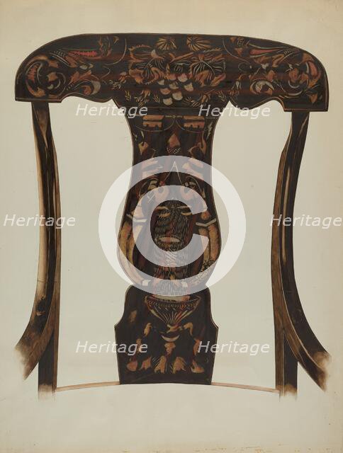 Boston Rocker, c. 1938. Creator: Einar Heiberg.