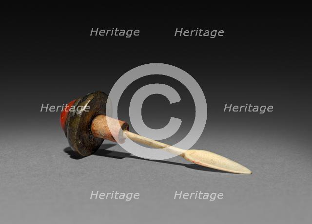 Snuff Bottle (stopper), 1644-1911. Creator: Unknown.