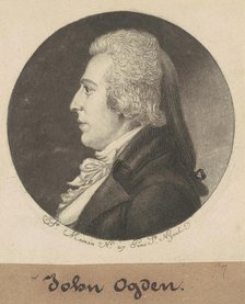 David A. Ogden, 1798. Creator: Charles Balthazar Julien Févret de Saint-Mémin.