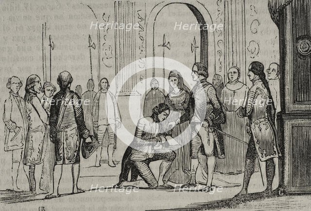 Manuel de Godoy y Alvarez de Faria (1767-1851), Spanish politician, 1st Secretary of State... 1851.  Creator: Unknown.