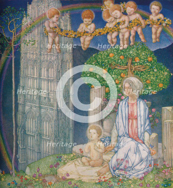 Our Lady of Promise', c1918, (1919). Artist: Edward Reginald Frampton.