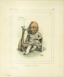 'Homme de Bien', 19th century.  Creators: Edme Jean Pigal, Bénard, Imprimerie d'Aubert et Cie.