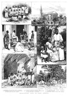 ''Missionary Life in East Africa', 1890. Creator: Unknown.