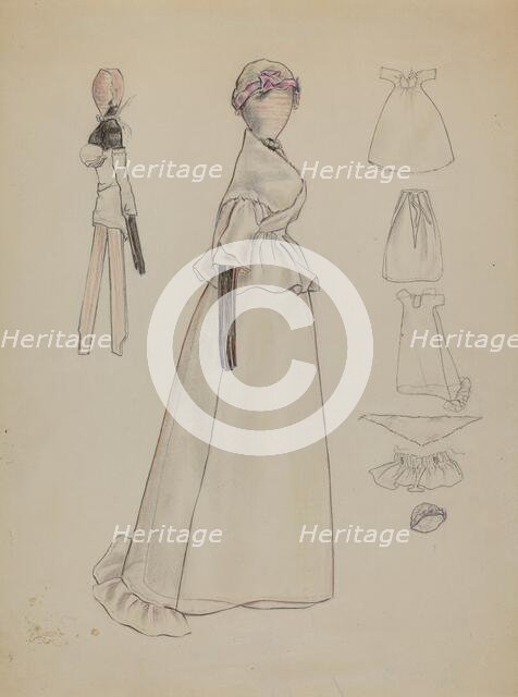 Doll, c. 1936. Creator: Melita Hofmann.