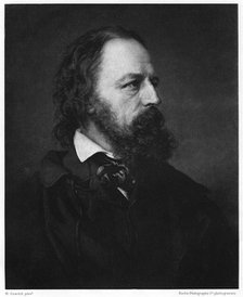 Alfred Tennyson, 1st Baron Tennyson (1809-1892), English poet, 1893.Artist: Berlin Photographic Co