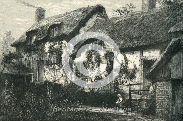 'Anne Hathaway's Cottage', c1870.