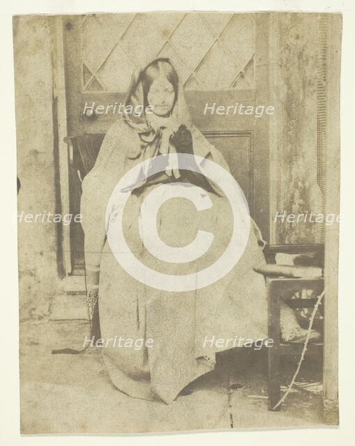 Mrs. Craik, c. 1858. Creators: Unknown, Benjamin Mulock.