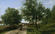 A Road in Häme, 1883. Creator: Hjalmar Munsterhjelm.