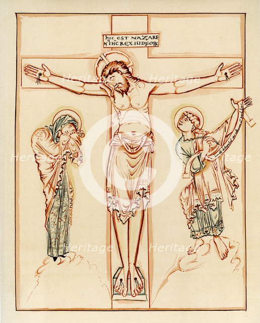 Crucifixion, 980-1000 AD. Artist: Unknown