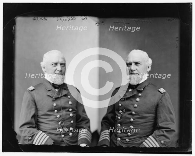 Admiral DeKraft, 1865-1880. Creator: Unknown.