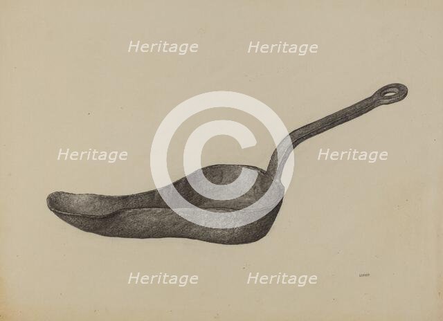 Slut Lamp, c. 1941. Creator: Jacob Lipkin.