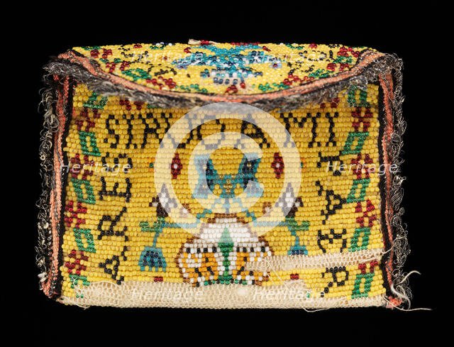 Coin purse, Mexican, 1790-1810. Creator: Unknown.
