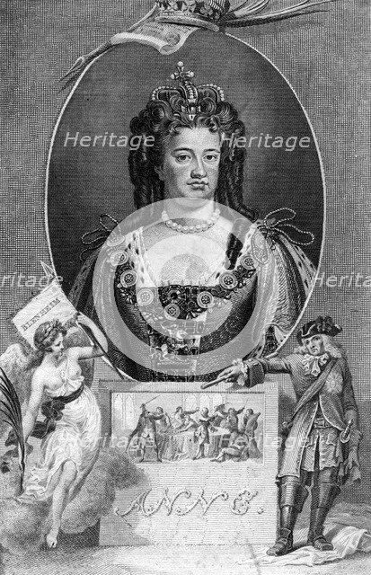 Anne, Queen of Great Britain, (1790).Artist: James Neagle
