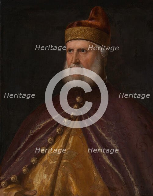 Doge Andrea Gritti, 1530/1540. Creator: Workshop of Titian.