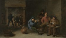 Smokers, 1633. Creator: David Teniers II.