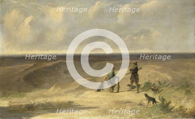 Tavenraat Caught a Poacher, 1830-1860. Creator: Johannes Tavenraat.