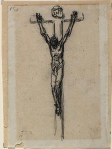 Crucifixion, n.d. Creator: Jean Francois Millet.