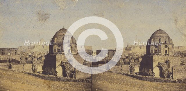 Unidentified mosque, 1856-1857. Creator: Francis Frith.
