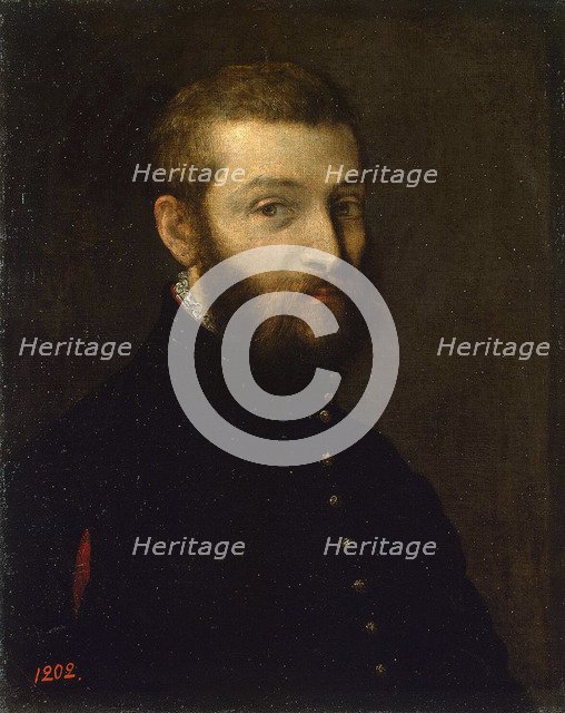 Self-Portrait', between 1558 and 1563.  Creator: Veronese, Paolo (1528-1588).