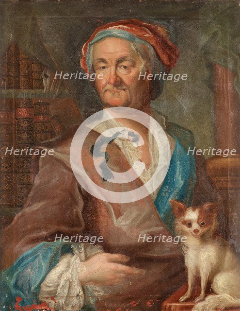 Portrait of Christopher Polhem (1661-1751), 1755.