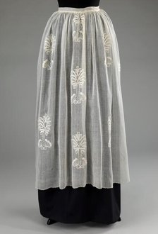 Apron, British, 1760-70. Creator: Unknown.