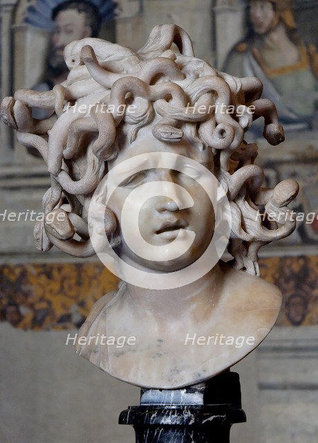 Head of Medusa, 1630. Artist: Bernini, Gianlorenzo (1598-1680)
