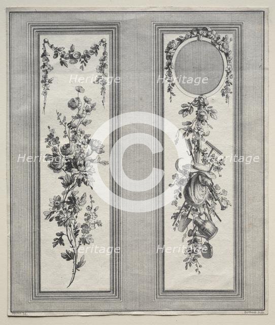 Garden Ornament. Creator: Pierre Gabriel Berthault (French, 1748-1819).