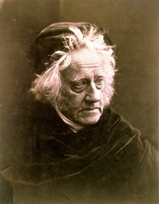 Sir John Frederick William Herschel, British astronomer, 1867. Artist: Julia Margaret Cameron