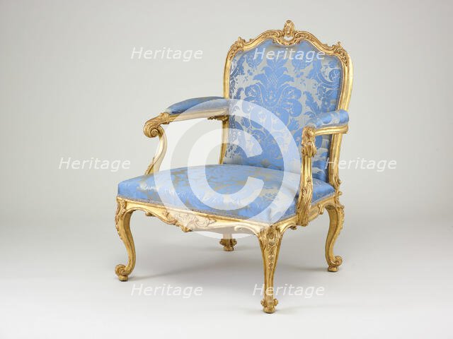 Armchair, England, c. 1765. Creator: Unknown.