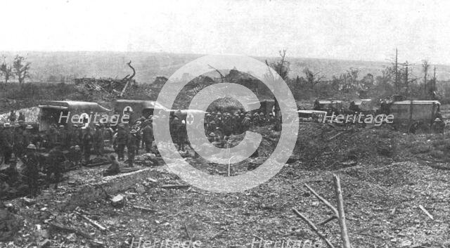 'Le sang Britannique verse sur les champs de bataille de France pour la cause commune', 1916. Creator: Unknown.