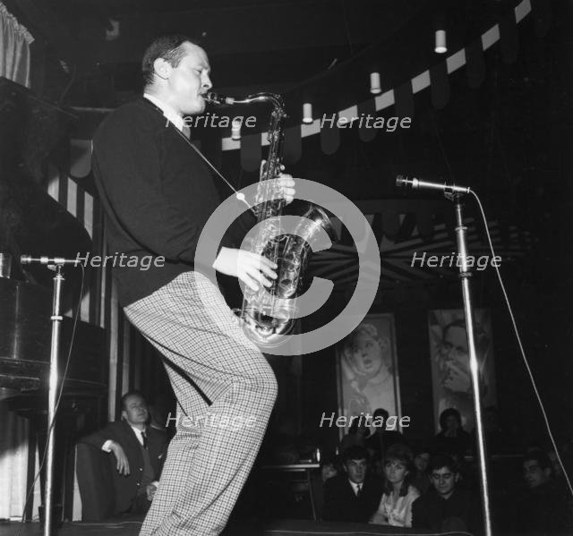 Stan Getz, Marquee Club, London,  c1963. Creator: Brian Foskett.