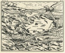 'Relief Map of Gorizia and the Carso Plateau', 1917. Creator: Unknown.