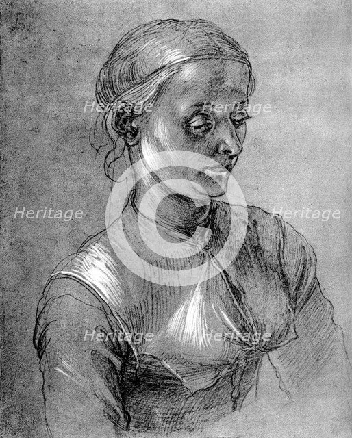 'Agnes', 1497, (1936). Artist: Albrecht Dürer