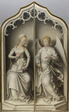 Annunciation, c1515-1520. Creator: Jean Bellegambe.