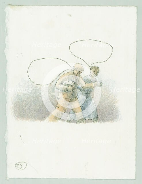 German naval bombardment of Scarborough, North Yorkshire, 1914 (2014). Creator: Judith Dobie.