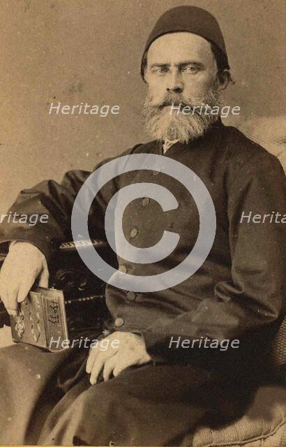 Portrait of Ahmed Cevdet Pasha (1822-1895), Second Half of the 19th cen. Creator: Anonymous.