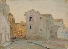 Syracuse (Architectural Fragment), 1910. Creator: Jan Ciaglinski.